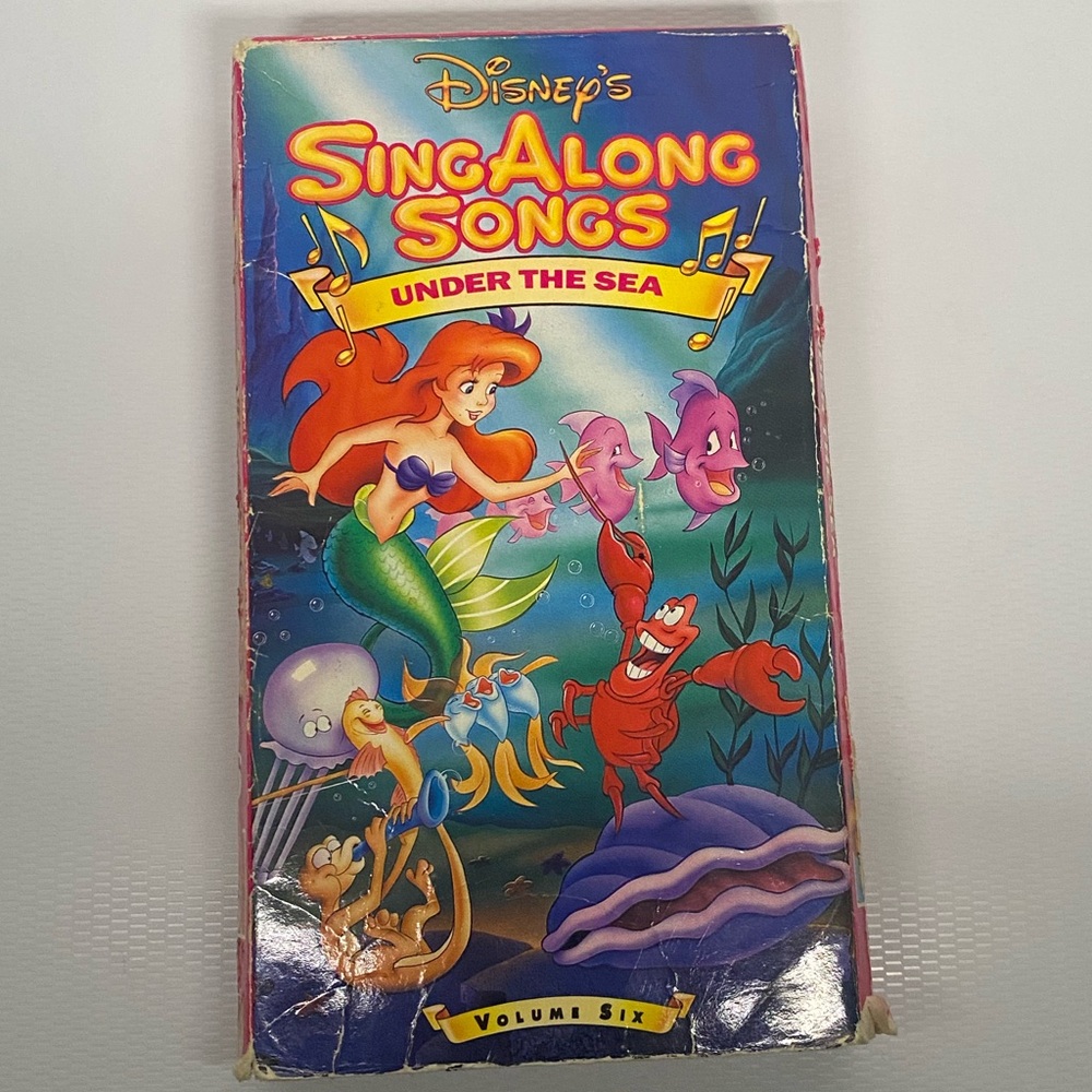 Disney's Sing Along Songs - Under the Sea with Ariel in Blue and Red